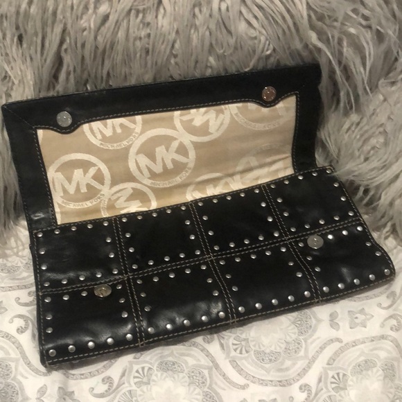 Michael Kors Handbags - Michael Kors Studded Clutch